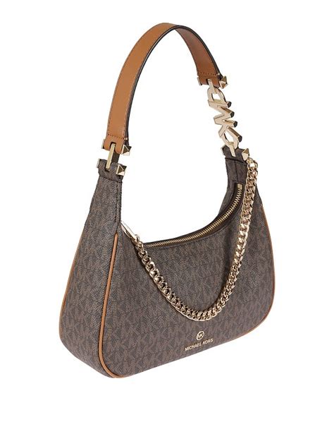 michael kors denim shoulder bag|Michael Kors shoulder bags outlet.